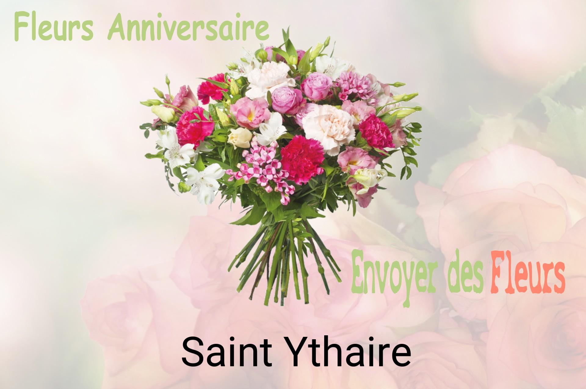 Bouquet de fleurs d’anniversaire livré à Saint-Ythaire